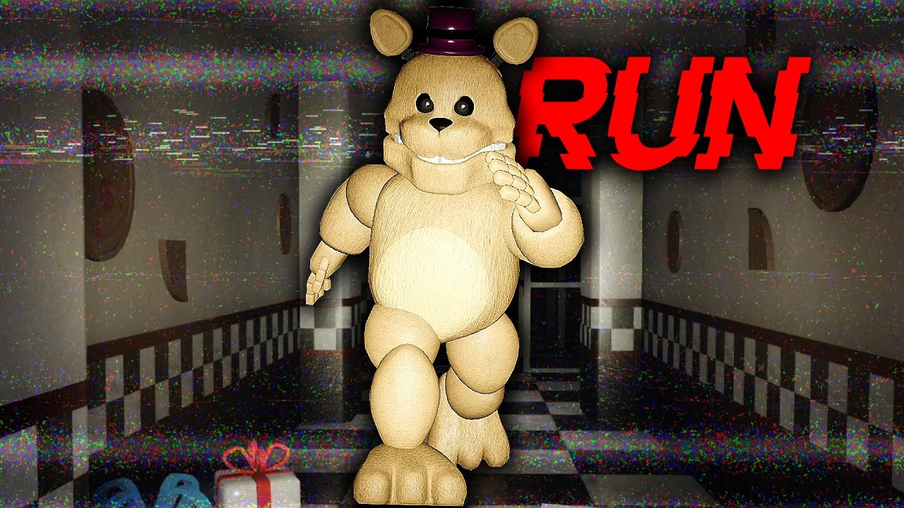 Sprinting Fredbear