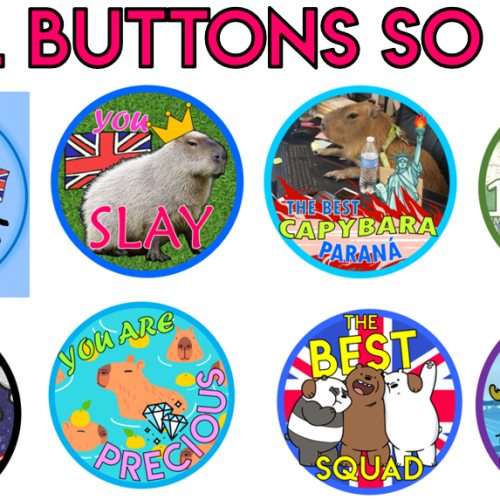 English Time with… Capydollars and Buttons!